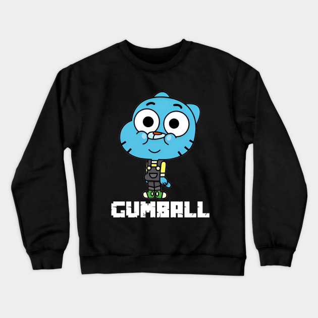 gumball Crewneck Sweatshirt by witcher store